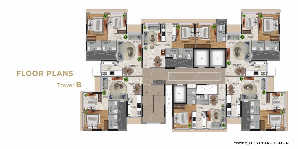 Detailed Floor Map – Devbhoomi – Abode of Mumbai Jogeshwari East